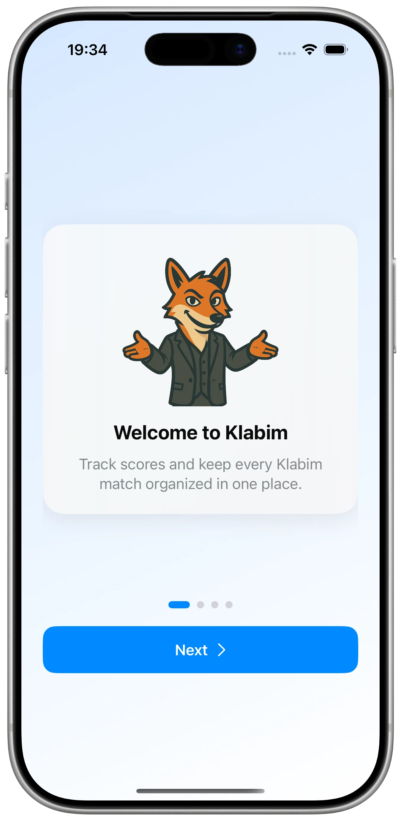 Klabim app screenshot 5