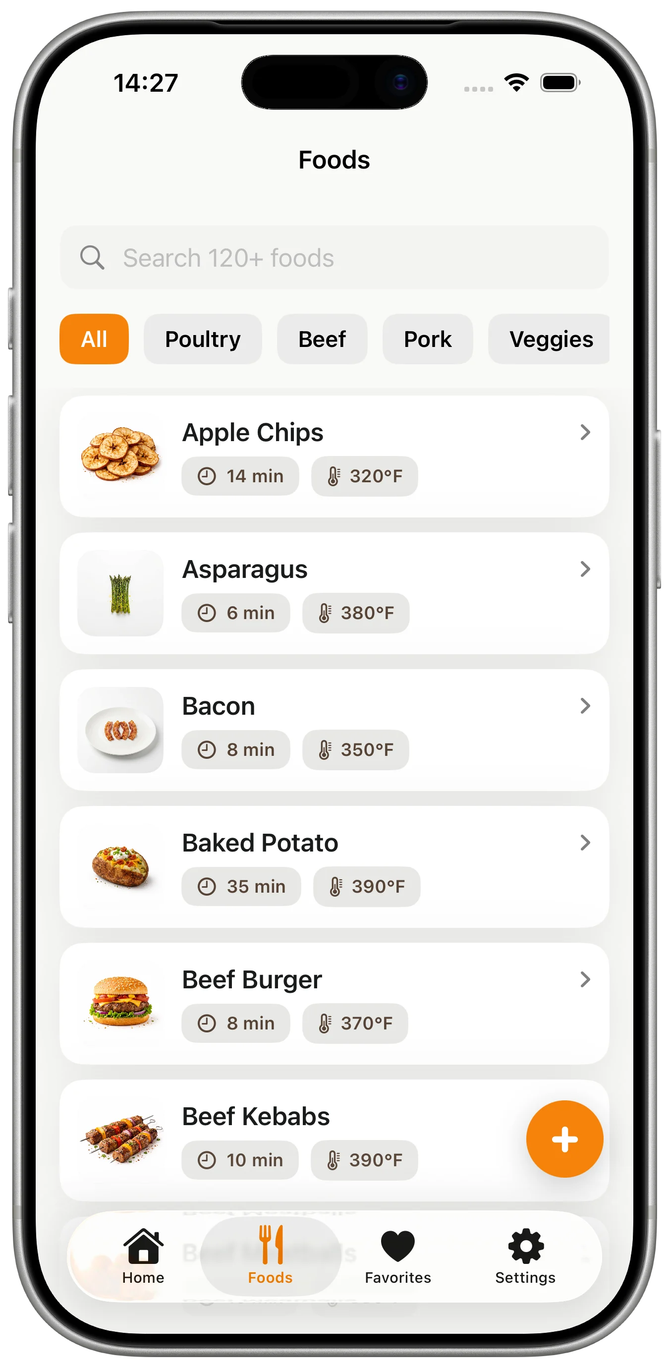 Air Fryer Master app screenshot 2
