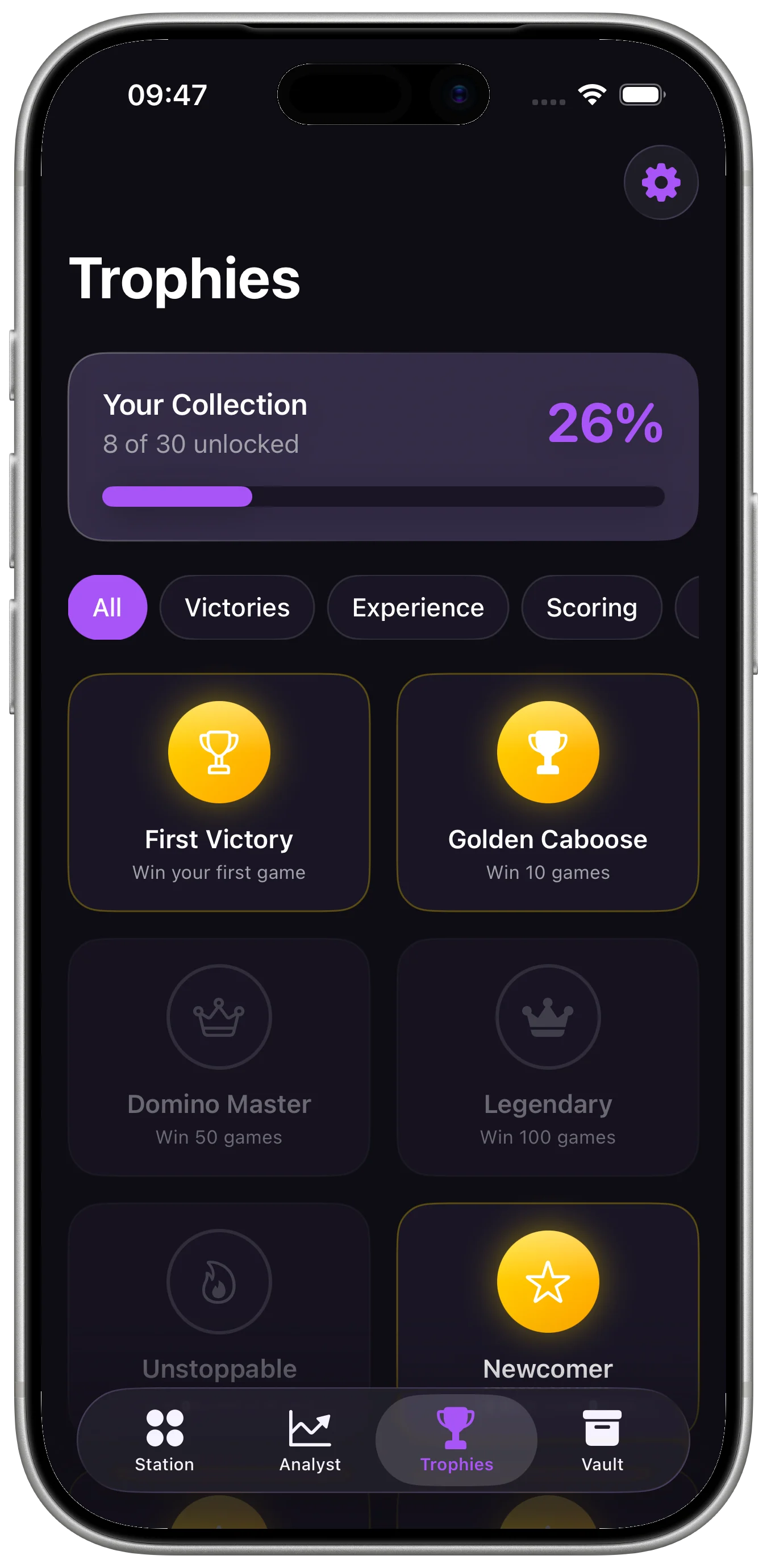 Domino Master Scoreboard round entry screen