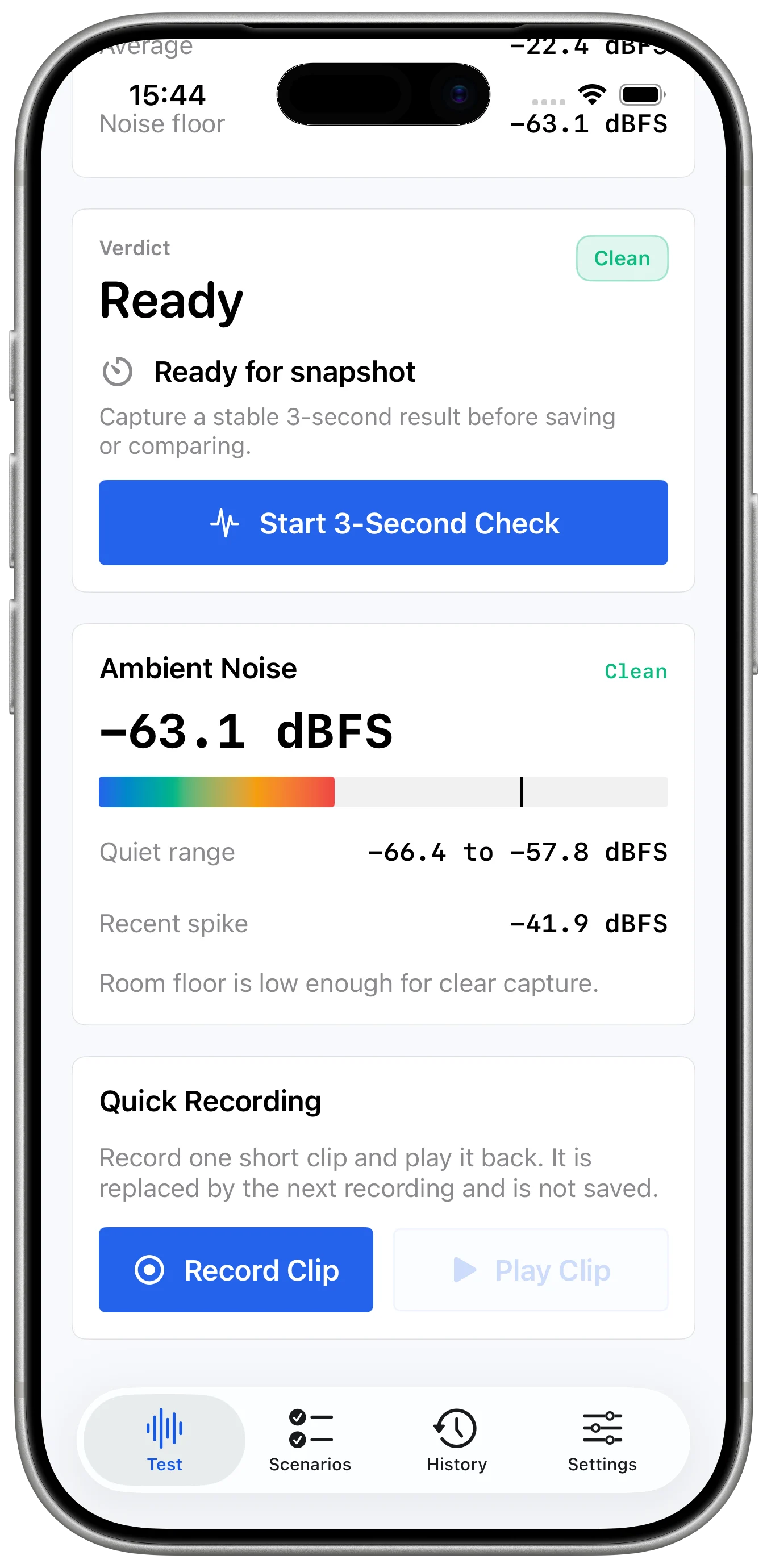 Mic Test Studio: Audio Check app screenshot 5