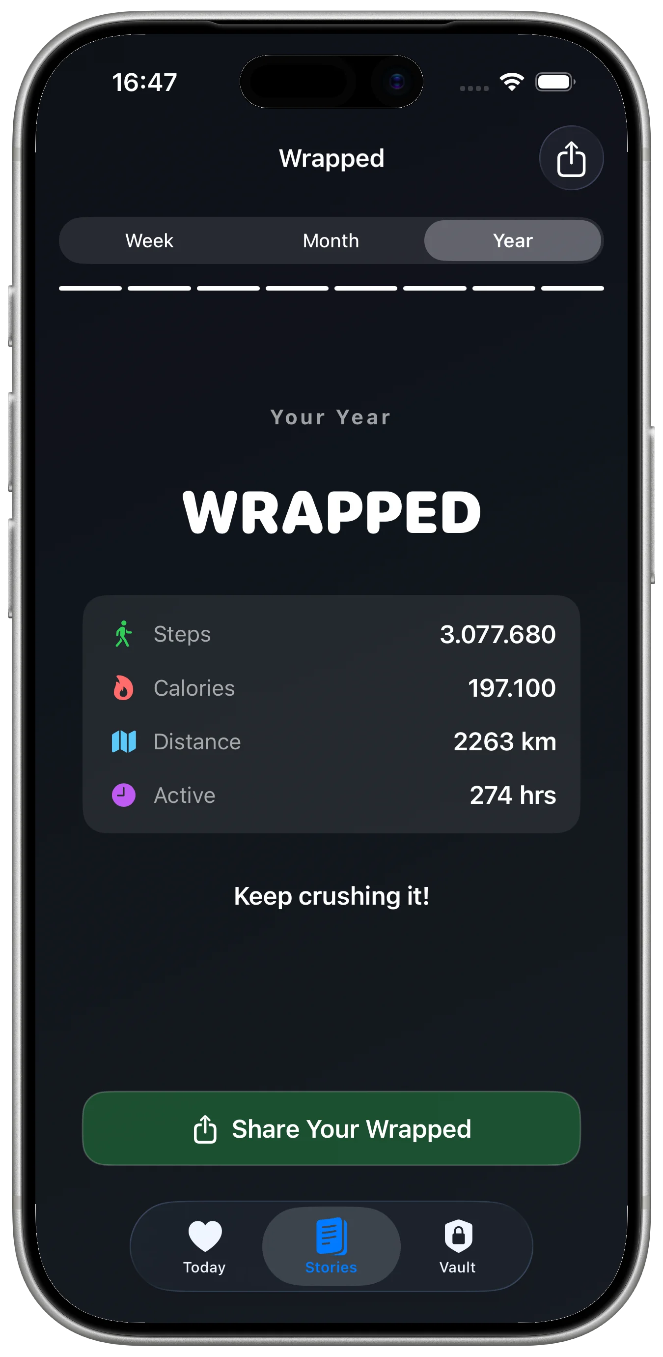Pulse Story: Health Tracker AI app screenshot 8