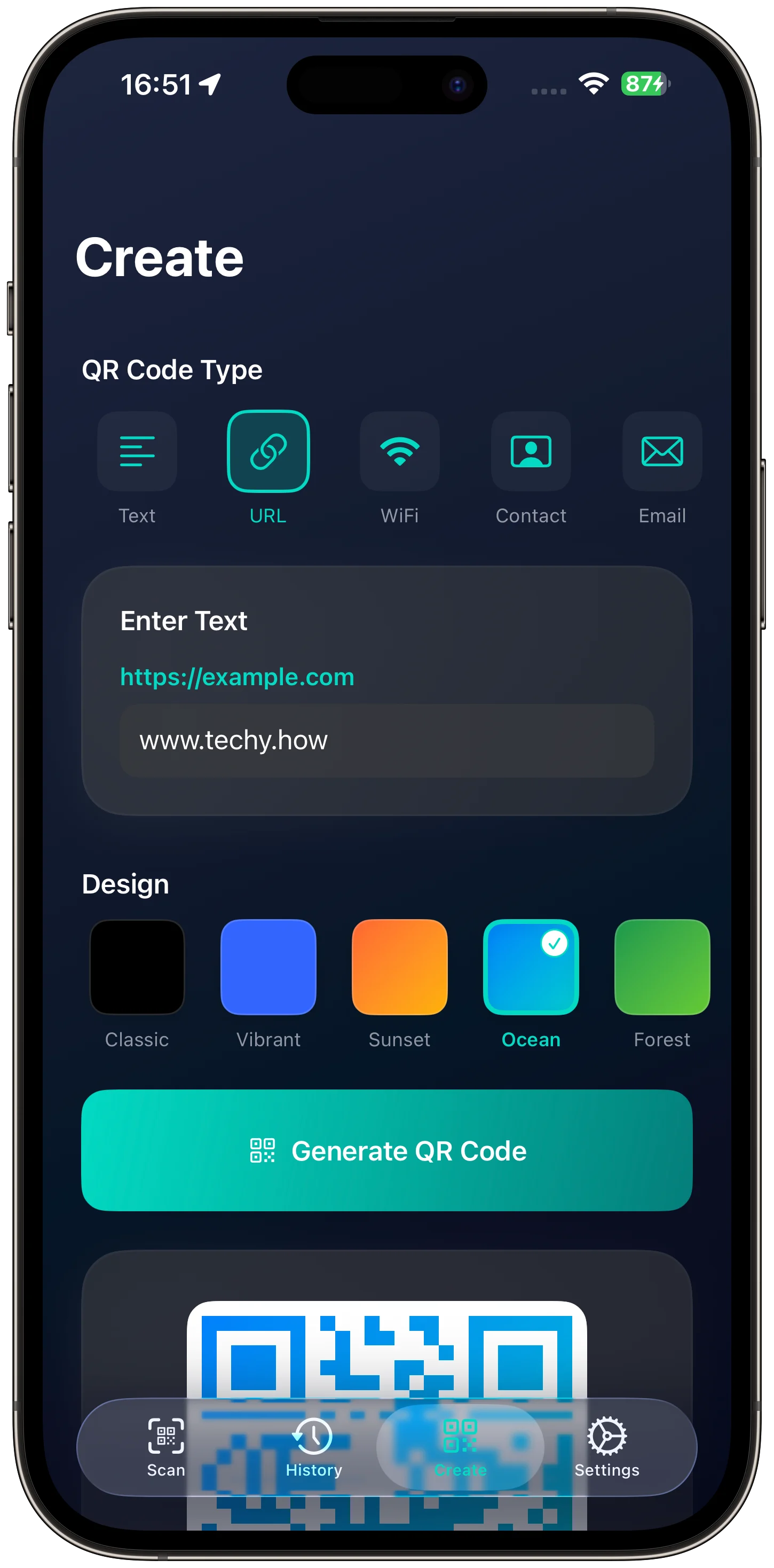 QR Code Snap: Scan & Create app screenshot 5