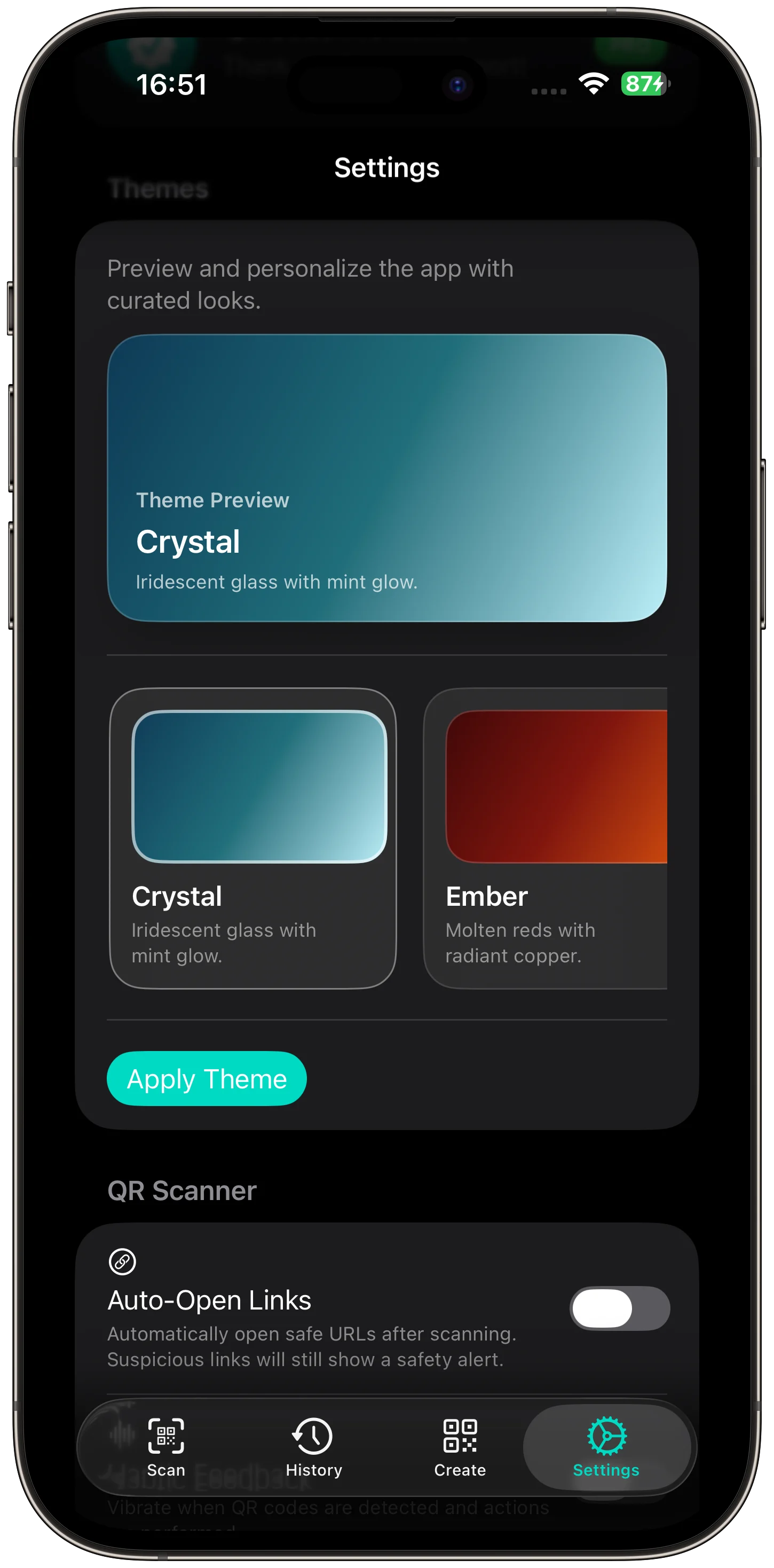 QR Code Snap: Scan & Create app screenshot 6
