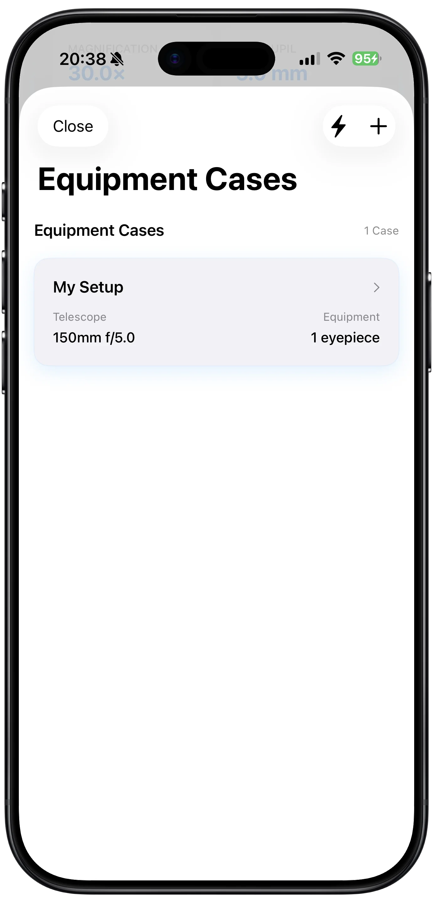 Telescope Eyepiece Calculator app screenshot 4